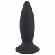 Black Velvet S - Akkubetriebener Anfänger Analvibrator - klein (schwarz) 