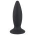 Black Velvet M - Akku-Betriebener, Mittelstufe Anal-Vibrator - Normal (Schwarz) 