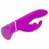 Happyrabbit Curve - wasserdichter, akkubetriebener Klitorisarm-Vibrator (lila)