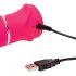 Happyrabbit Thrusting - Akku-Vibrator mit Klitorisarm (pink)