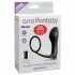 Analfantasy - Anal Finger Vibrator mit Penisring (schwarz) 