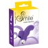 SMILE Finger - Gewellter Silikonfinger-Vibrator (lila) 