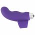 SMILE Finger - Gewellter Silikonfinger-Vibrator (lila) 