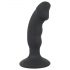 Black Velvet - Akku Analvibrator mit Penis (schwarz)