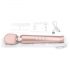 Le Wand Petite - exklusives, akkubetriebenes Massage-Vibrator (Rosa-Gold) 