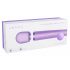 Le Wand Petite - exklusiv, akkubetriebener Massager-Vibrator (lila) 