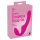 Double2Teaser - Ohne Gurt: Aufladbarer Vibrator (Pink)