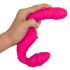 Doppel2Teaser - Strapless aufsteckbarer Vibrator (rosa) 