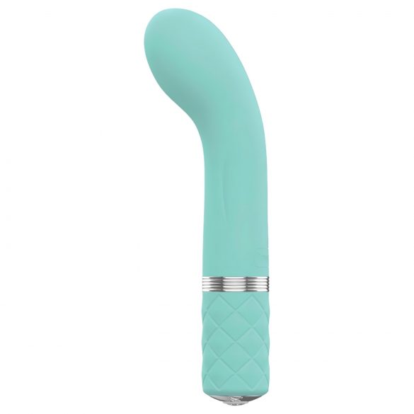 Pillow Talk Racy - wiederaufladbarer, schlanker G-Punkt-Vibrator (türkis) 