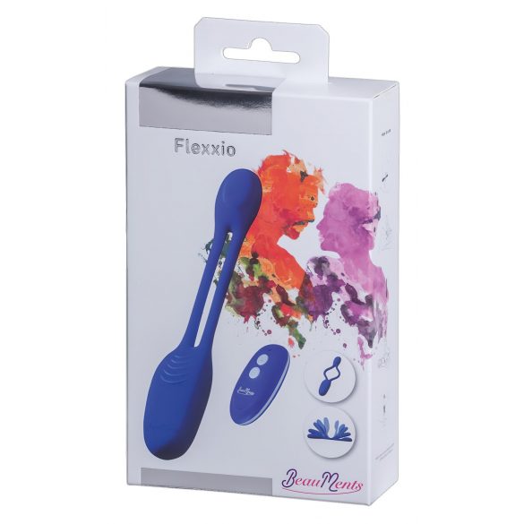 BeauMents Flexxio - Dual-Motor-Paarvibrator (Blau)