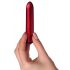 Scarlet Velvet - Mini Lippenstift-Vibrator (10 rhythmisch) - Rot 