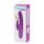 Happyrabbit Realistic Slim - wiederaufladbarer Vibrator mit Klitorisarm (lila) 