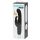 Happyrabbit G-Spot Slim - wasserdichter Vibrator mit Klitorisarm (schwarz) 