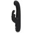 Happyrabbit G-Spot Slim - wasserdichter Vibrator mit Klitorisarm (schwarz) 