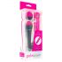 PalmPower Wand - Massage-Vibrator mit Powerbank (pink-grau)