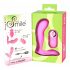 SMILE G-Punkt Slip - akkubetriebener, funkgesteuerter Strap-on-Vibrator (pink) 