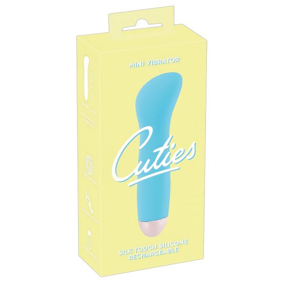 Cuties Mini Blau - Akku-betriebener G-Punkt Vibrator (Türkis) 