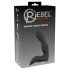 Rebel - Aufladbarer Penis-Prostata-Vibrator (schwarz)