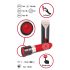 You2Toys - Akku-Lippenstiftvibrator (rot-schwarz)