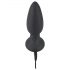 Black Velvet - Wiederaufladbarer, drahtloser Analvibrator (schwarz)