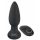 Black Velvet - Akkubetriebener, drahtloser, pulsierender Analvibrator (Schwarz) 