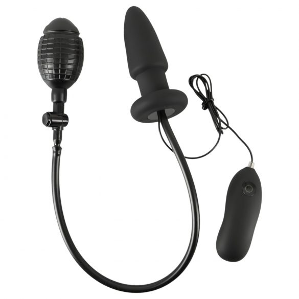 You2Toys - aufblasbarer Analdehner Vibrator (schwarz) 