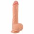 Realistixxx Latin Tänzer - wiederaufladbarer, rotierender realistischer Vibrator (natur) 