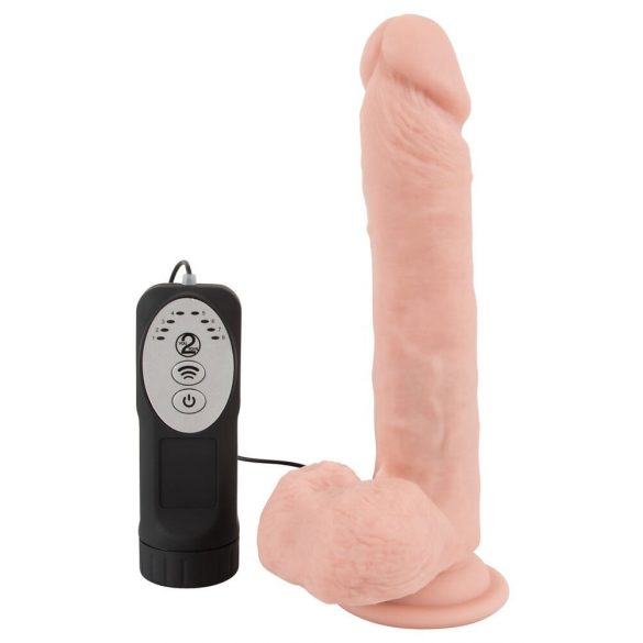 Medical Thrusting - Saugnapfbasiert, stoßend-drehender Vibrator (natur) 