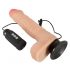 Nature Skin - Tanzender Dick drehbarer, lebensechter Vibrator (natur) 