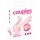 Couples Choice - Zweimotoriger Partner-Vibrator (rosé)