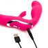 Happyrabbit Strapless - Vibrator zum Aufschnallen (pink)