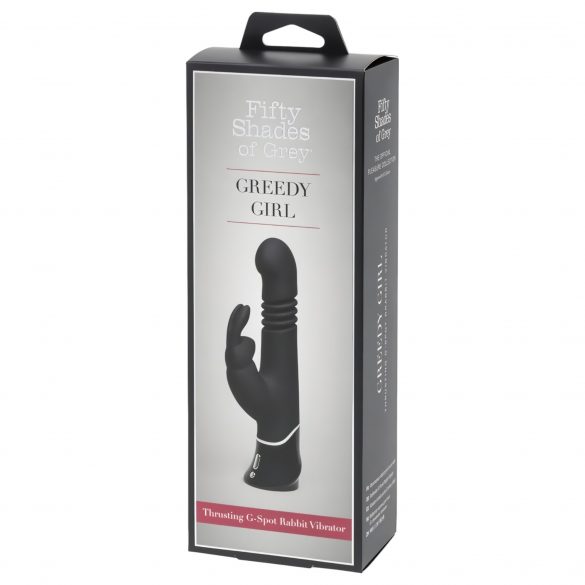 Fifty Shades of Grey Greedy Girl - Stoßfunktion Vibrator (schwarz) 