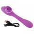 You2Toys 2in1 Vibe - Akku Vibrator, lila