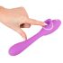 You2Toys - 2-Funktion Vibe - Akku-betriebenes Kitzler- und Vaginalvibrator (Lila) 