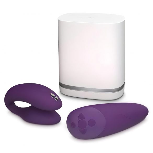 We-Vibe Chorus - akkubetriebener, intelligenter Paarvibrator (lila) 