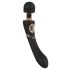 Cleopatra Wand - aufladbarer, wasserdichter Massagevibrator (schwarz) 