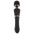 Cleopatra Wand - aufladbarer, wasserdichter Massagevibrator (schwarz) 