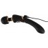 Cleopatra Wand - aufladbarer, wasserdichter Massagevibrator (schwarz) 