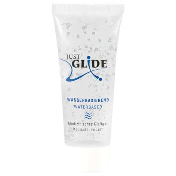 Just Glide Gleitgel auf Wasserbasis (20 ml)