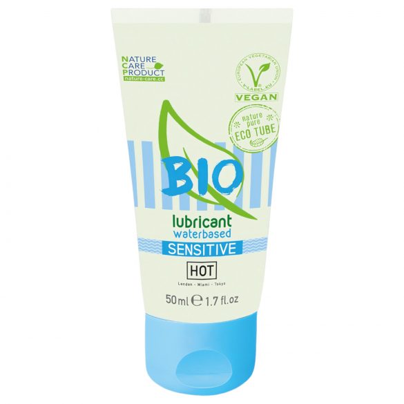 HOT Bio Sensitive - Veganer Gleitgel, wasserbasiert (50ml)