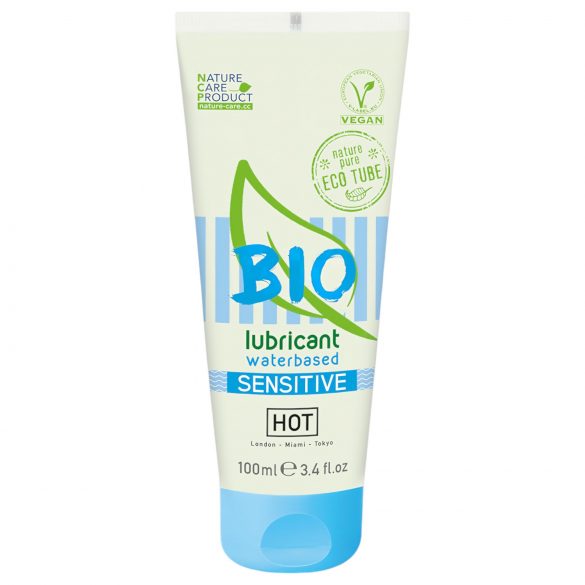 HOT Bio Sensitive - Veganer, wasserbasierter Gleitgel (100ml)