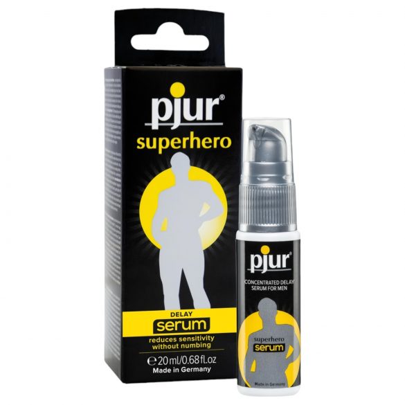 pjur Superhero - konzentriertes Verzögerungsserum (20ml)