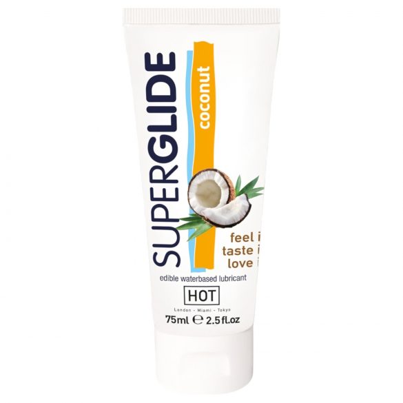 HOT Superglide Kokos - essbares Gleitmittel (75ml)