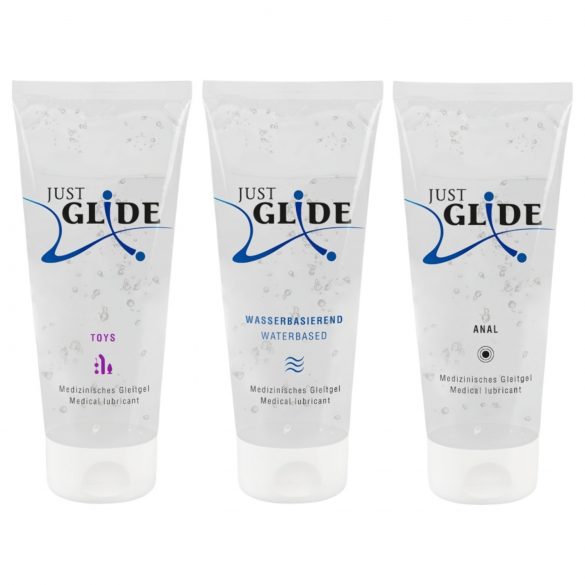 Just Glide Gleitgel Set (3x200ml)