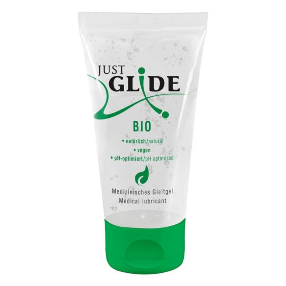 Just Glide Bio - wasserbasiertes veganes Gleitmittel (50ml) 