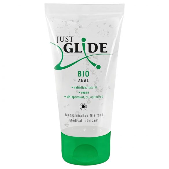 Just Glide Bio ANAL - veganer Gleitgel auf Wasserbasis (50ml)