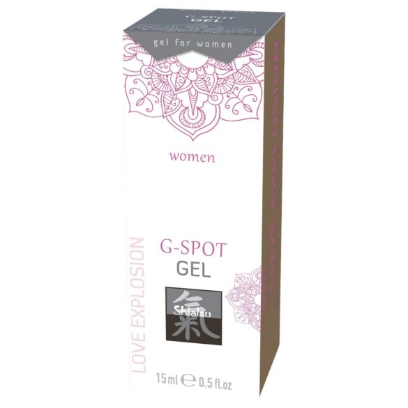 HOT Shiatsu G-Spot Gel - G-Punkt Stimulation (15ml)