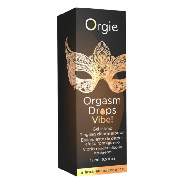 Orgie Orgasmus Tropfen Vibe - prickelndes Intim-Gel für Frauen (15ml) 