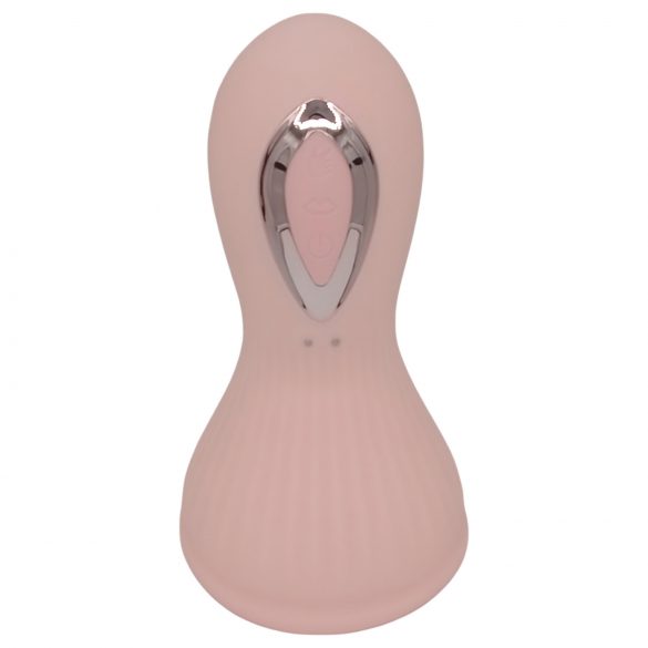 Lonely - wiederaufladbarer, wasserdichter Saug- und Leck-Brustvibrator (Pink)