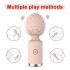 Sunfo Erdbeere - wasserfester Mini-Massager-Vibrator (rosa) 